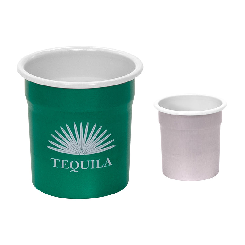 Load image into Gallery viewer, 1.5 Oz. Steel Chill-Cupsa Aluminum Shot Cup