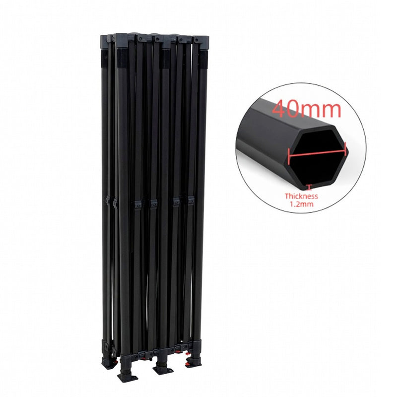 Load image into Gallery viewer, 10' x 20' Pop-Up Tent Frame Only (Black)