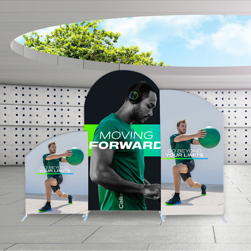 Load image into Gallery viewer, 7 FT Backwall Trio Kit B (Set of 3 Signs )