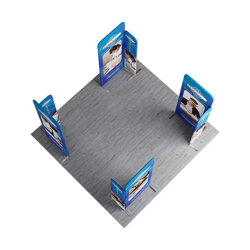 Load image into Gallery viewer, 10x10ft Magnetic Modular Fabric Displays-D