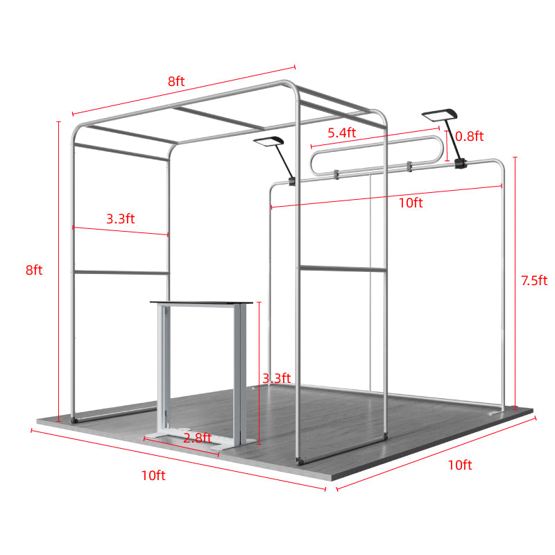 Load image into Gallery viewer, 10x10ft Showroom Display Kit - A2