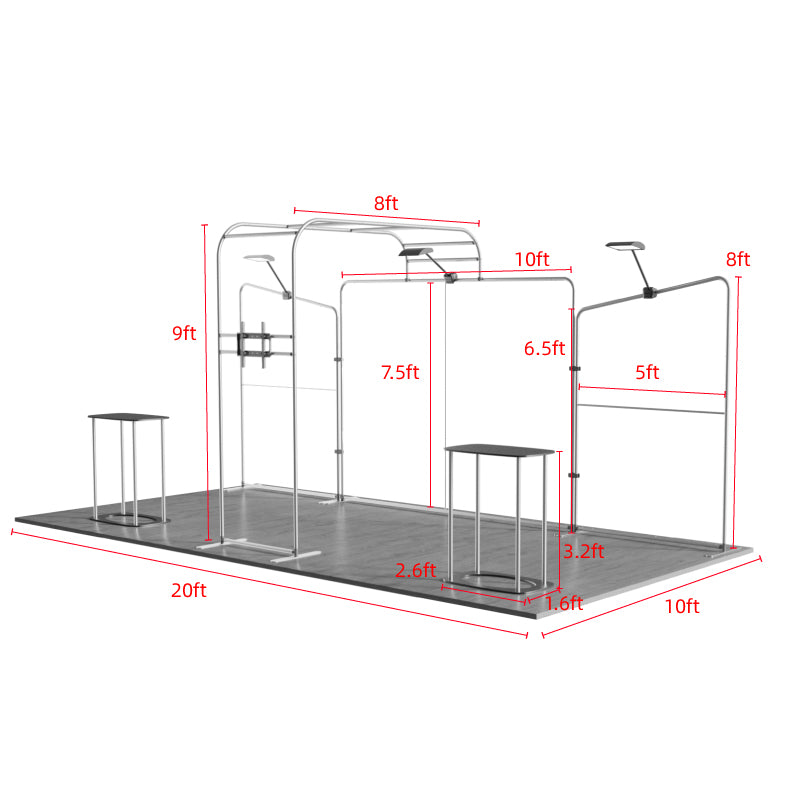 Load image into Gallery viewer, 10x20ft Showroom Display Kit - A5
