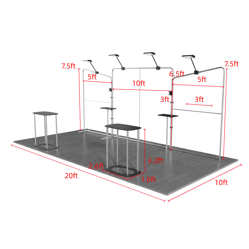 Load image into Gallery viewer, 10x20ft Showroom Display Kit - A6