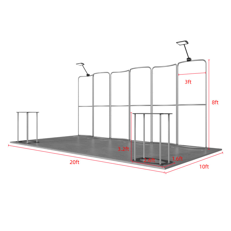 Load image into Gallery viewer, 10x20ft Showroom Display Kit - B3