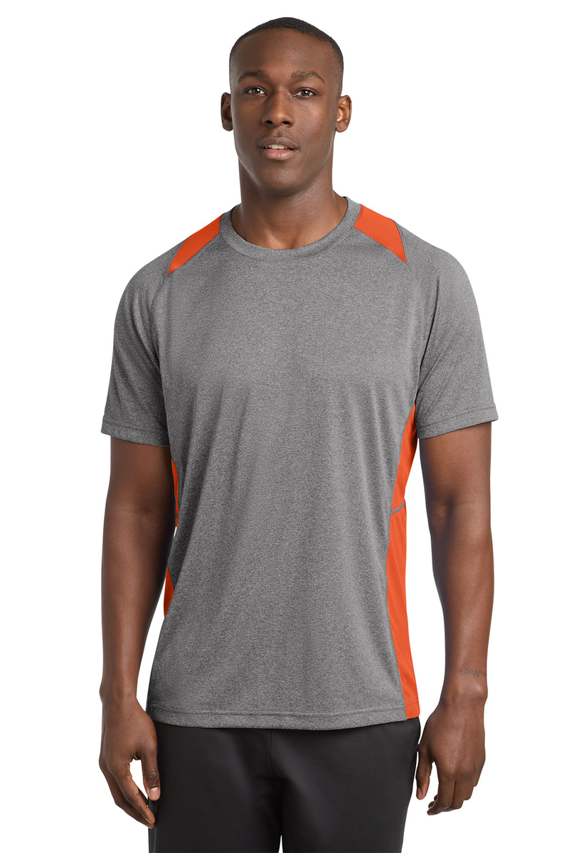 Load image into Gallery viewer, Sport-Tek® Heather Colorblock Contender™ Tee