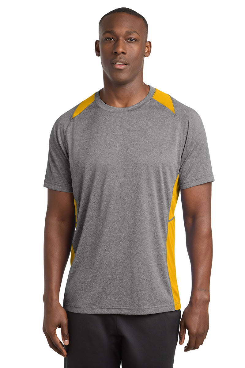 Load image into Gallery viewer, Sport-Tek® Heather Colorblock Contender™ Tee