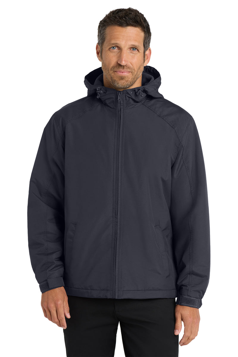 Load image into Gallery viewer, Port Authority® Hooded Charger Jacket