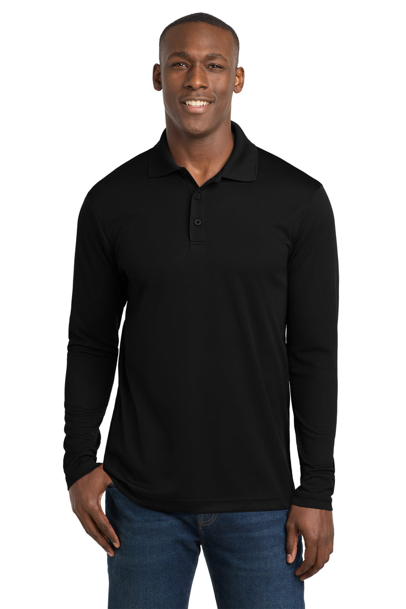 Load image into Gallery viewer, Sport-Tek ® PosiCharge ® RacerMesh ® Long Sleeve Polo