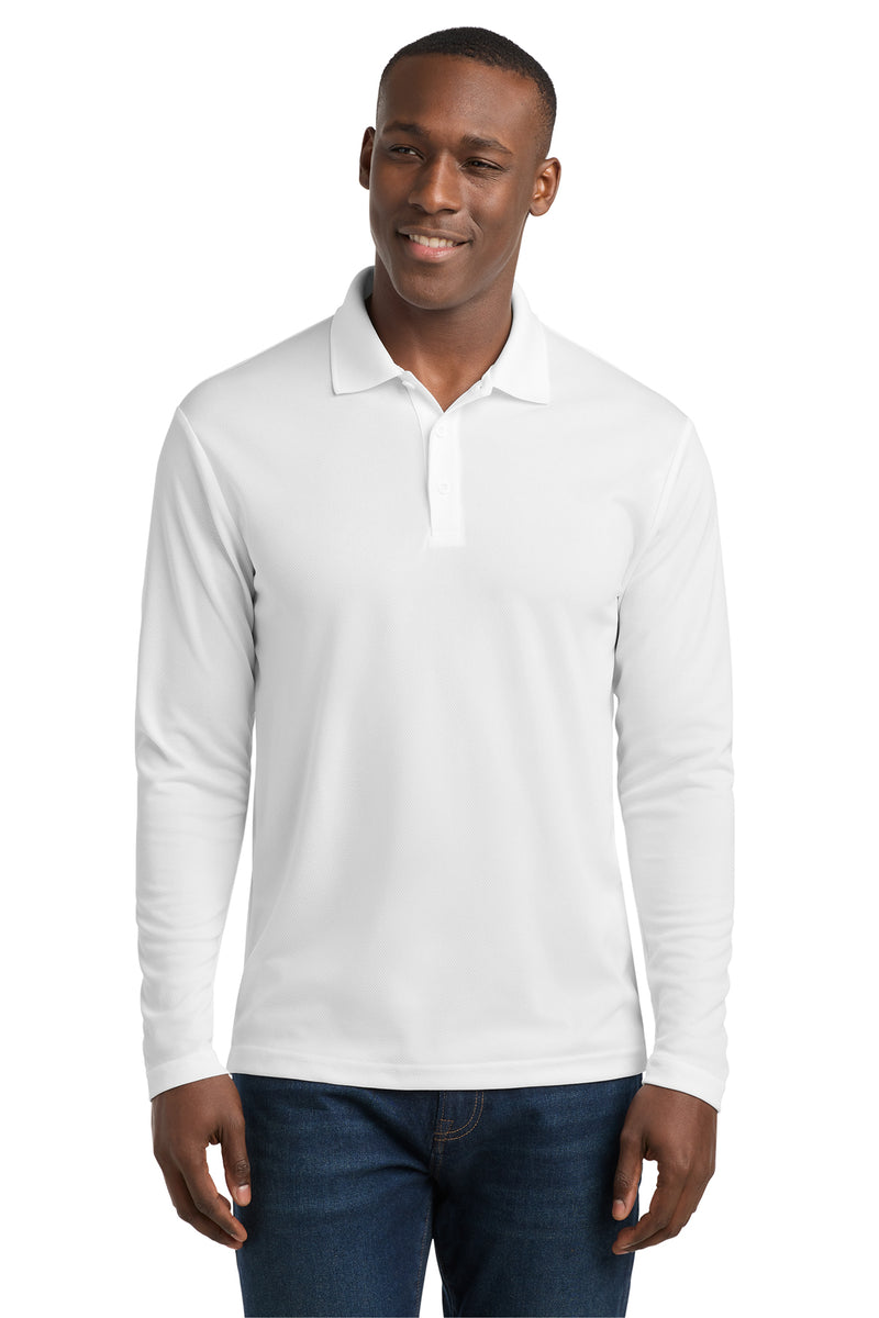 Load image into Gallery viewer, Sport-Tek ® PosiCharge ® RacerMesh ® Long Sleeve Polo