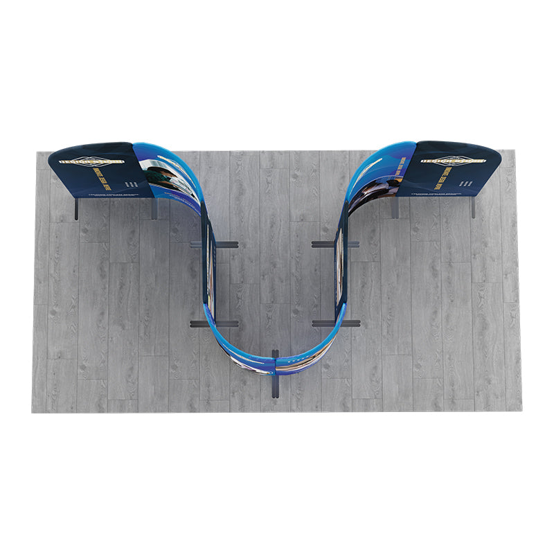 Load image into Gallery viewer, 13x10ft Magnetic Modular Fabric Displays-A