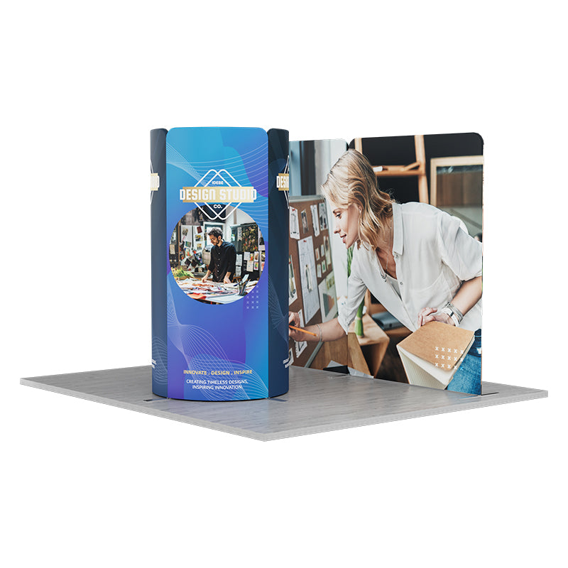 Load image into Gallery viewer, 13x10ft Magnetic Modular Fabric Displays-B
