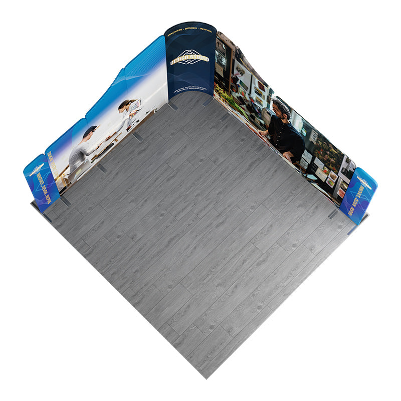 Load image into Gallery viewer, 13x13ft Magnetic Modular Fabric Displays-C