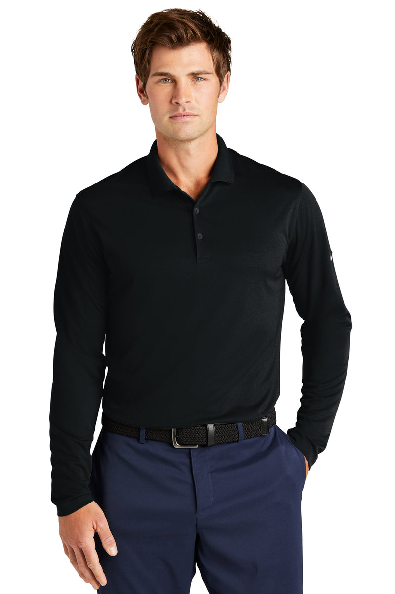 Load image into Gallery viewer, Nike Dri-FIT Micro Pique 2.0 Long Sleeve Polo