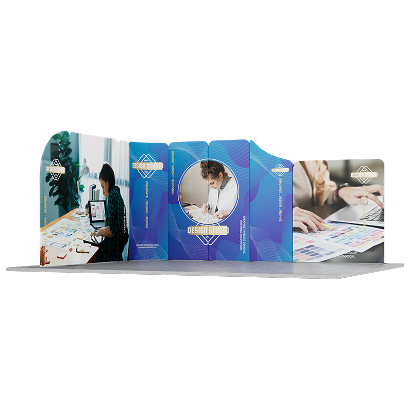 Load image into Gallery viewer, 16.4x13ft Magnetic Modular Fabric Displays-A