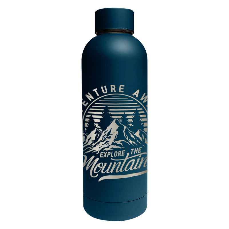 Load image into Gallery viewer, 17 Oz. Full Laser Blair Stainless Steel Bottle