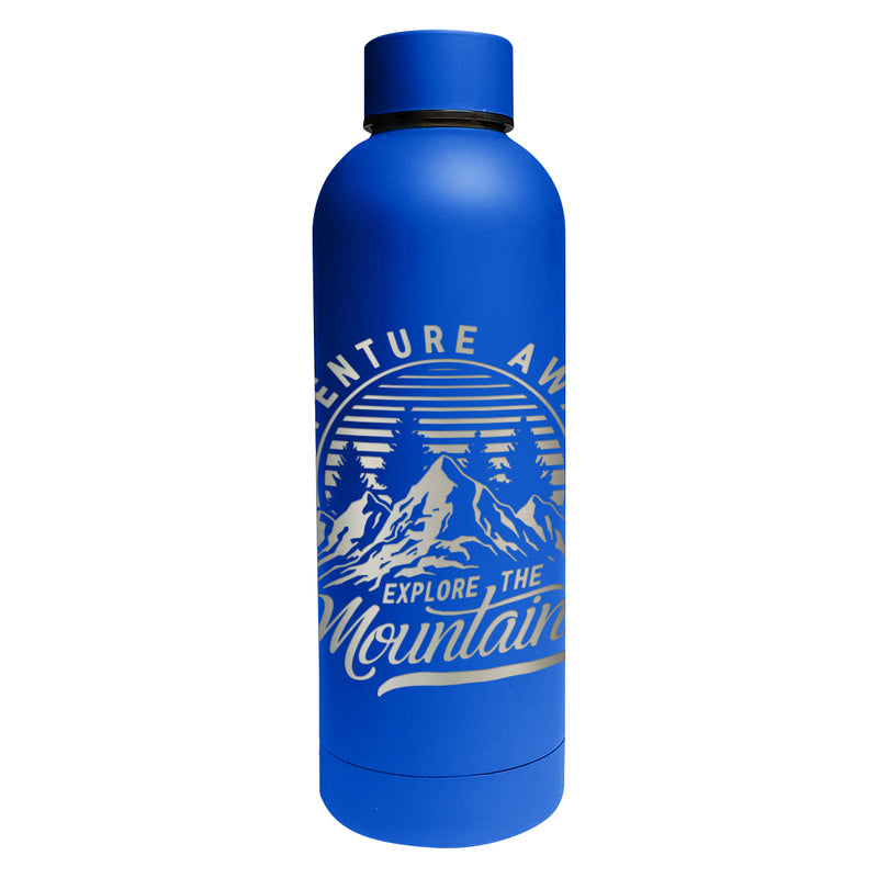 Load image into Gallery viewer, 17 Oz. Full Laser Blair Stainless Steel Bottle