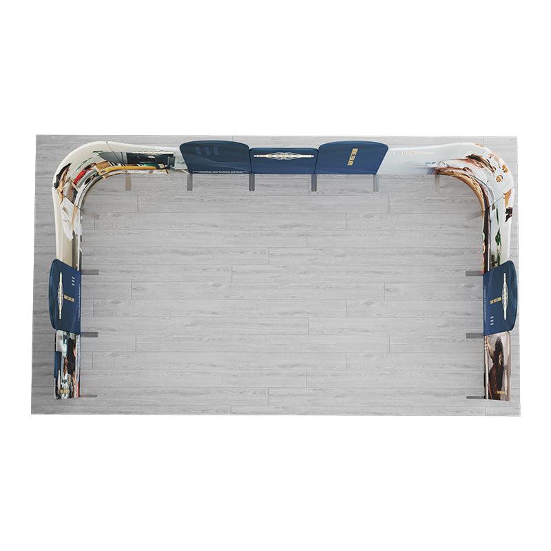 Load image into Gallery viewer, 20x10ft Magnetic Modular Fabric Displays-C