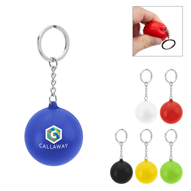 Load image into Gallery viewer, Round Ball Stress Reliever Keychain (Copy)