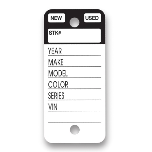 Load image into Gallery viewer, Versa-Tag® TOP STRIPE Key Tags (250)