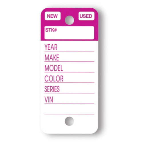 Load image into Gallery viewer, Versa-Tag® TOP STRIPE Key Tags (250)