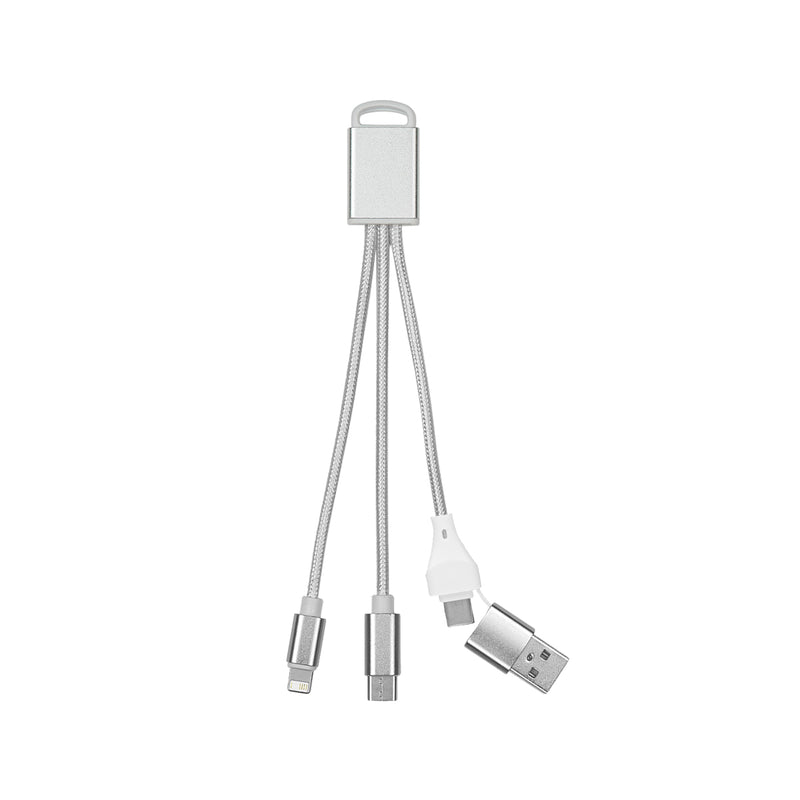 Load image into Gallery viewer, 3-In-1 Braided Charging Buddy 2.0