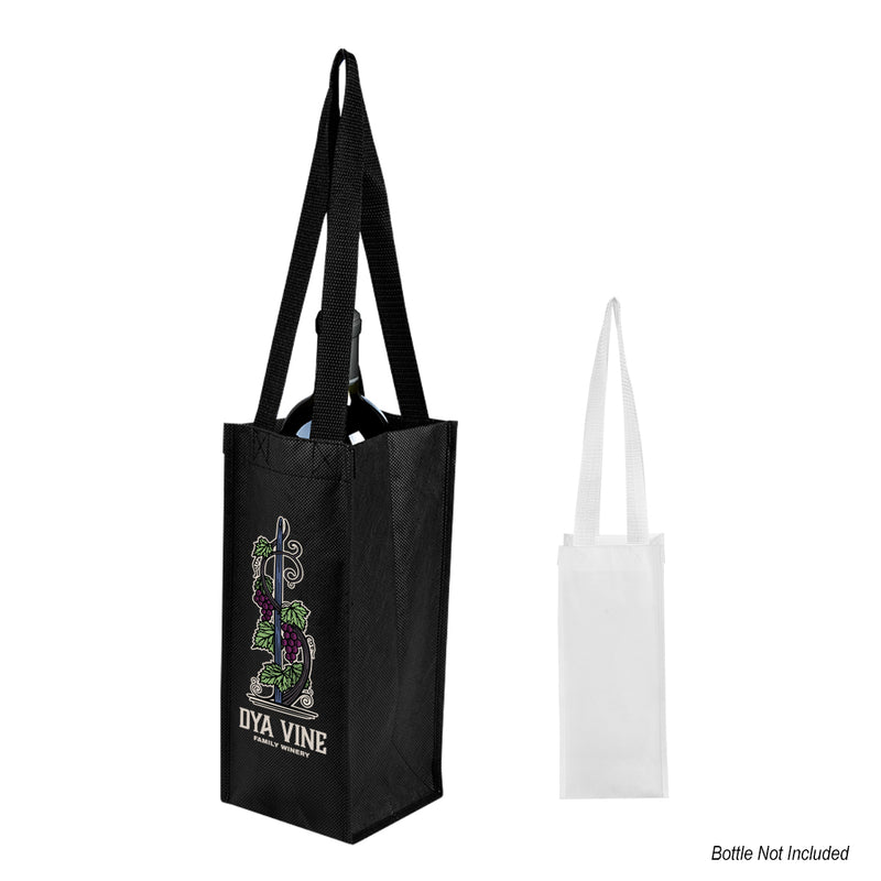 Load image into Gallery viewer, Venice rPET Non-Woven Wine Tote Bag