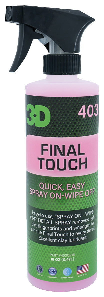 Load image into Gallery viewer, 3D® Final Touch Detail Spray 16 oz. Bottle (Pack of 6)