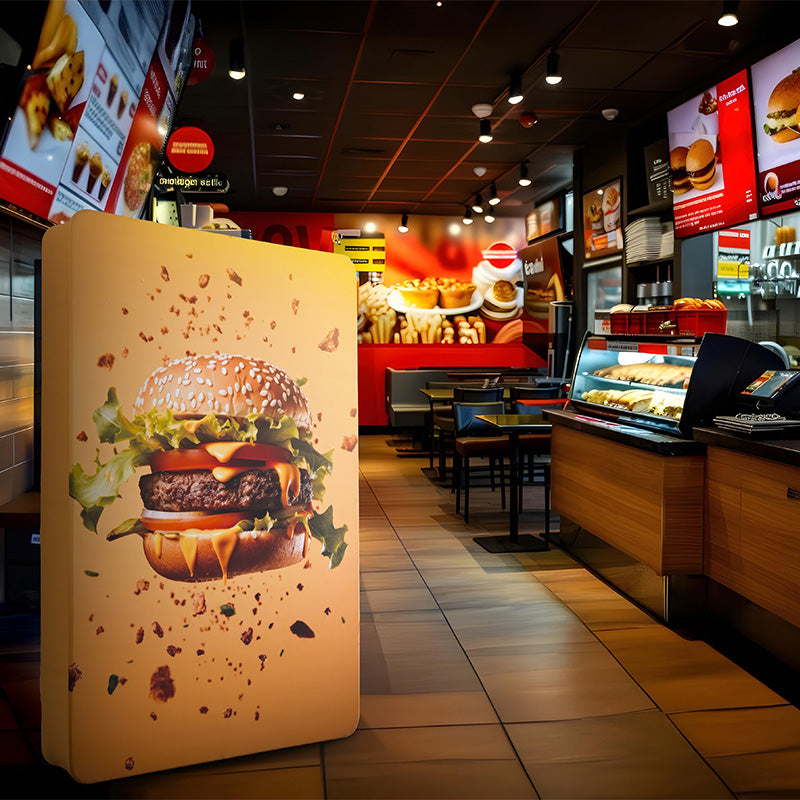 Load image into Gallery viewer, 3D Fabric Banner Stand (Round Corners)