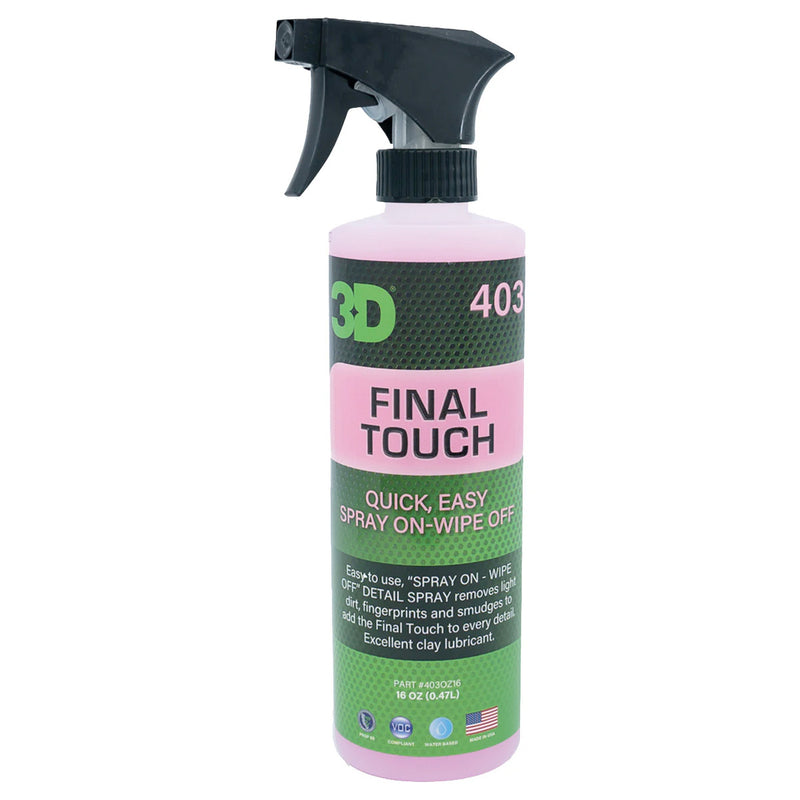 Load image into Gallery viewer, 3D® Final Touch Detail Spray 16 oz. Bottle (Pack of 6)