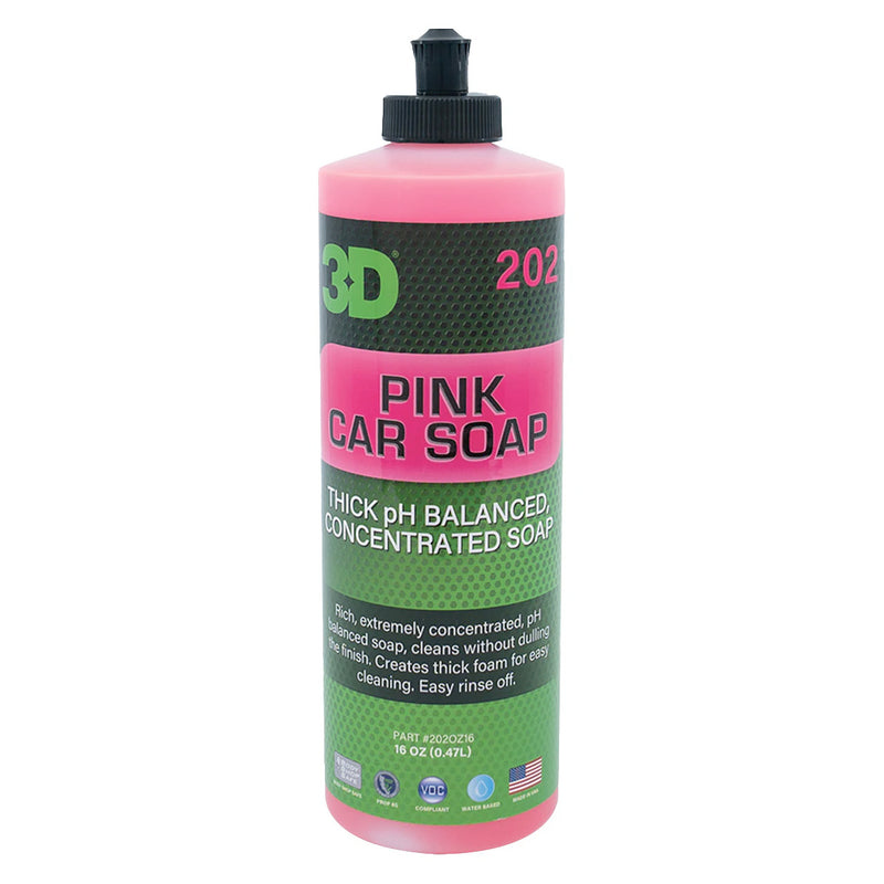 Load image into Gallery viewer, 3D® Pink Car Soap 16 oz. Bottle (Box of 6)