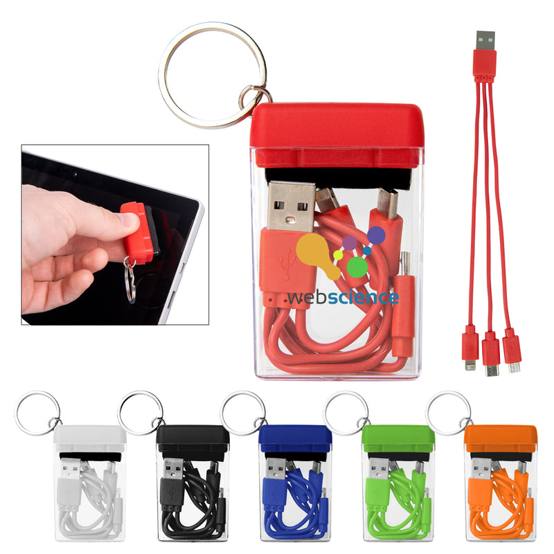 Load image into Gallery viewer, 4-In-1 Charging Cable & Screen Cleaner Set