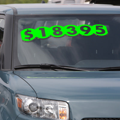 Load image into Gallery viewer, 4 inch Tall Bubble Numbers