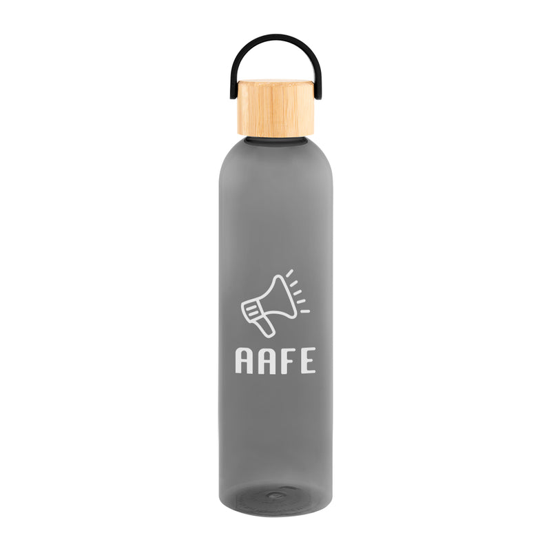 Load image into Gallery viewer, 32 Oz. Jeffrey rPET Bottle With Bamboo Lid And Easy Carry Handle