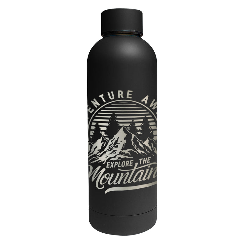 Load image into Gallery viewer, 17 Oz. Full Laser Blair Stainless Steel Bottle