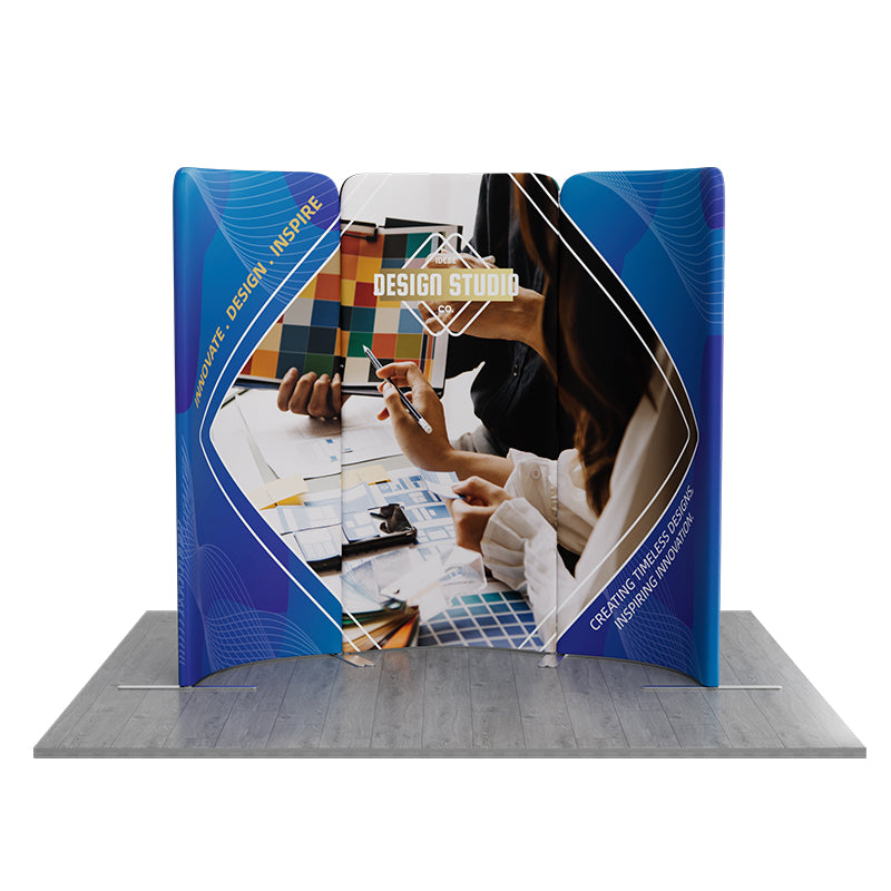 Load image into Gallery viewer, 6.5x6.5ft Magnetic Modular Fabric Displays-B