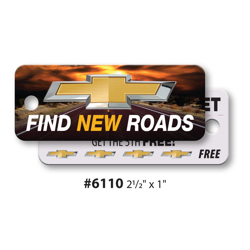 Load image into Gallery viewer, Custom Printed Over-Lam Key Tags- 30 mil