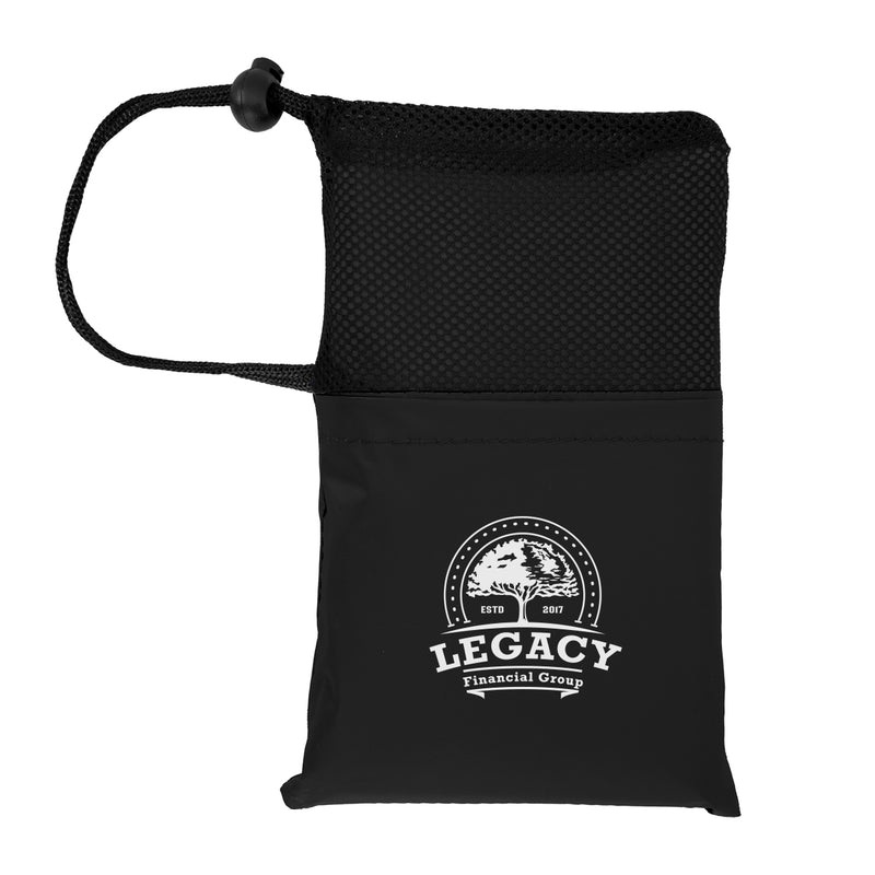 Load image into Gallery viewer, PEVA Poncho With Drawstring Pouch