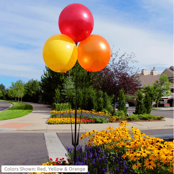 Load image into Gallery viewer, BalloonBobber® 3-Balloon Cluster Pole Kit