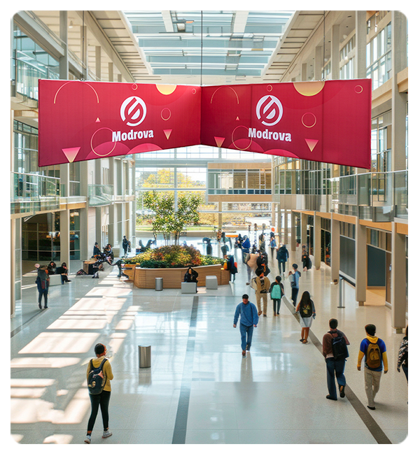 Load image into Gallery viewer, L Shaped Hanging Sign (Square Corners)