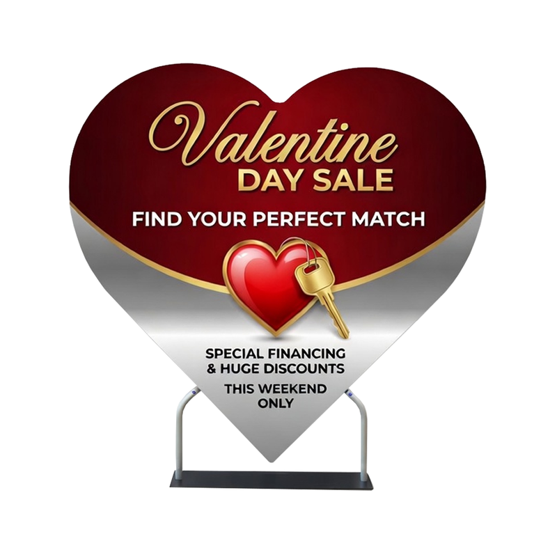 Load image into Gallery viewer, EZ Extend Heart Shaped Backdrop