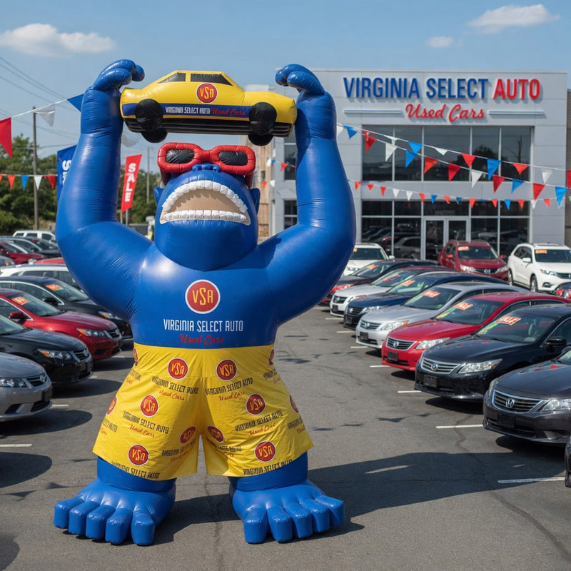 Load image into Gallery viewer, Giant Inflatable Gorilla