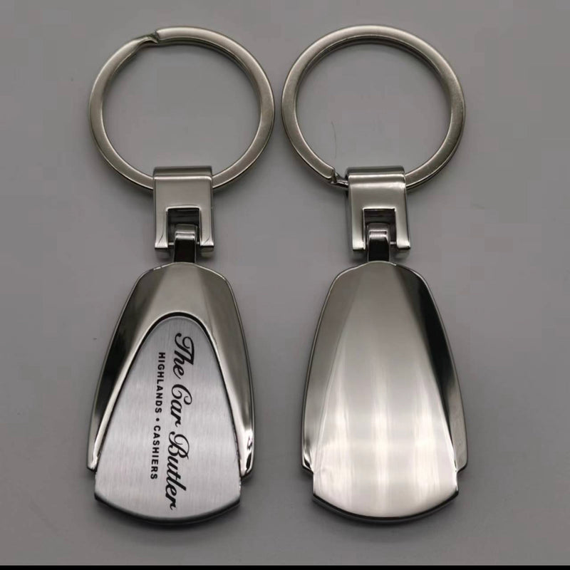 Load image into Gallery viewer, Custom Metal Tear Drop Key Chain