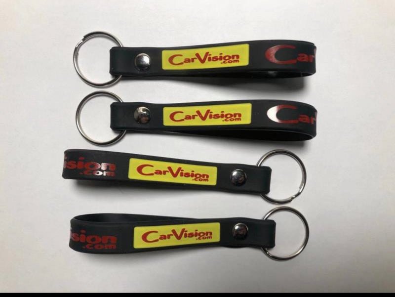 Load image into Gallery viewer, Custom Soft Rubber Loop Key Chain