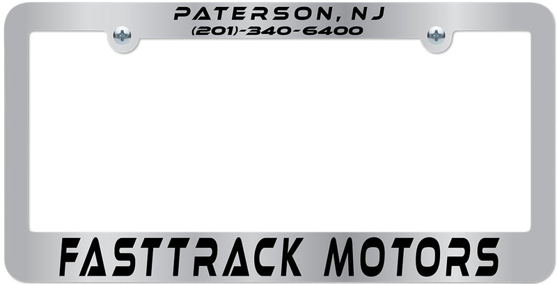 Load image into Gallery viewer, Premium Full Dip Chorme Plastic License Frame- 1 Color