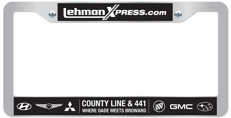 Load image into Gallery viewer, Premium Full Dip Chorme Plastic License Frame - Box + 1 Color