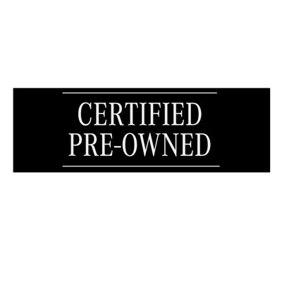 Load image into Gallery viewer, Luxury "Certified Pre-Owned" Decal (12)