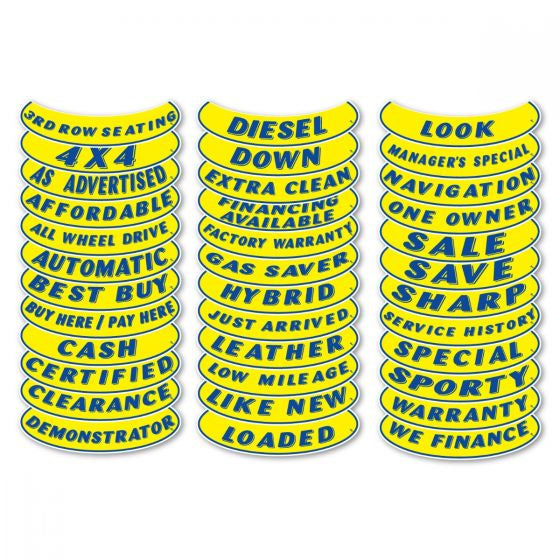 Load image into Gallery viewer, Oval Arch Slogans - Bottom