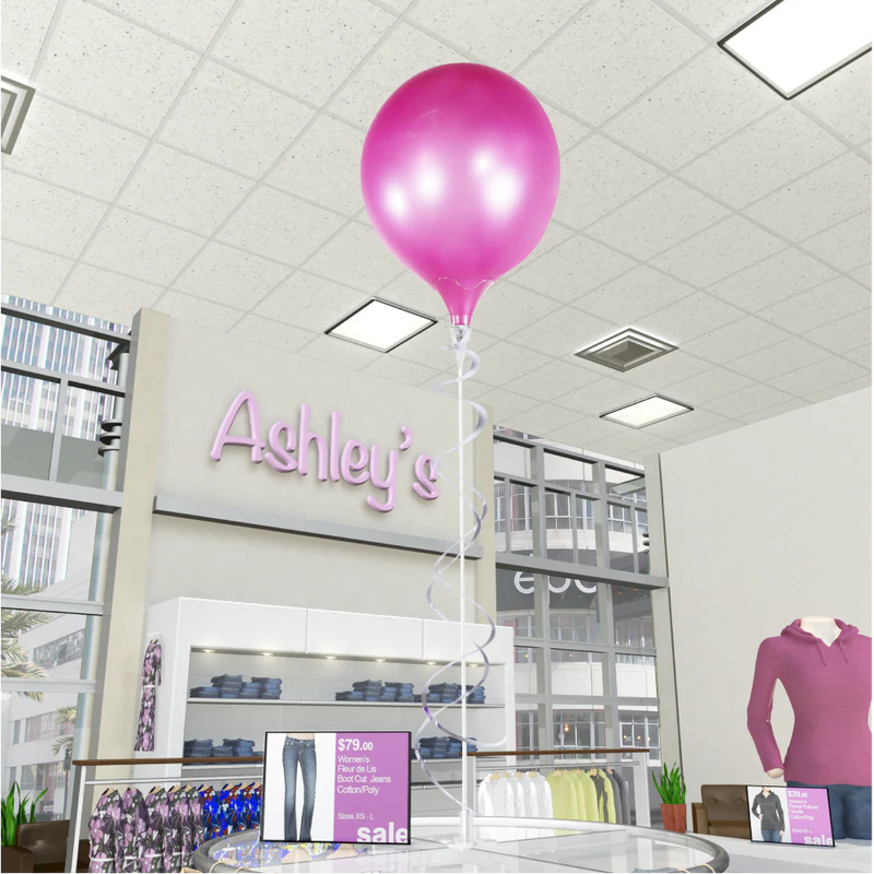 Load image into Gallery viewer, PermaShine® 1-Balloon Bouquet Table Top Kit