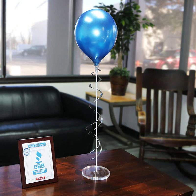 Load image into Gallery viewer, PermaShine® 1-Balloon Bouquet Round Stand Kit