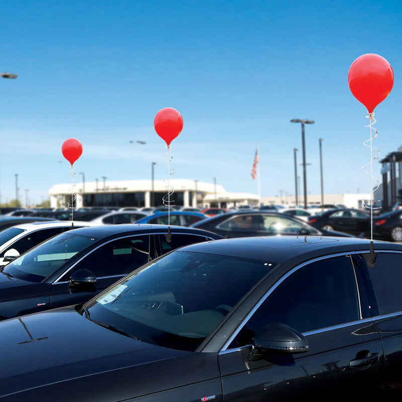 Load image into Gallery viewer, PermaShine® 1-Balloon Bouquet Adjustable Car Window Kit